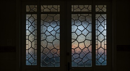 stained glass window