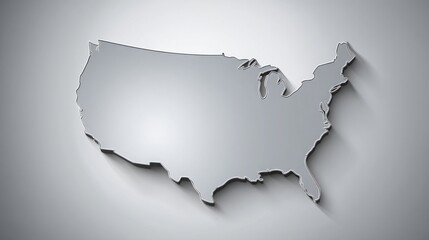 Illustration of the united states of america depicting corporate subsidies as essential support for business and economic growth