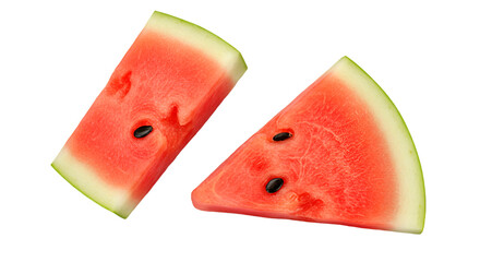 Watermelon slices fresh fruit photography