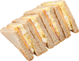 Sandwich isolated on transparent background