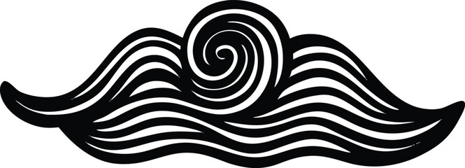 vector illustration of a fish