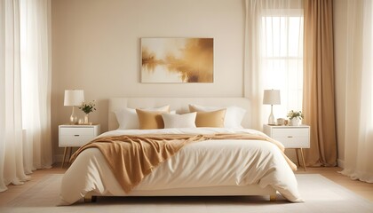 interior modern design room 3d