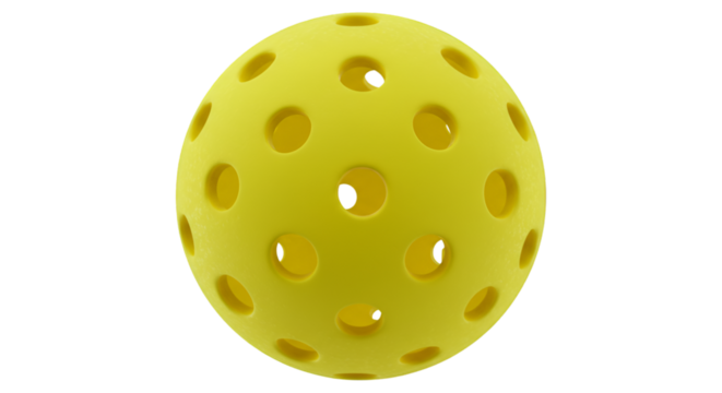 Yellow sport ball graphic design
