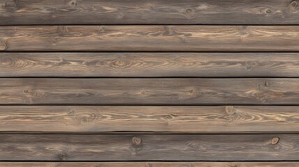 Naklejka premium Rustic Brown Wooden Planks Background Texture Seamless