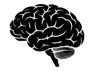 Simplified Brain Art for Cognitive Power Visuals