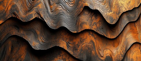 A wooden background featuring a unique tree surface texture, perfect for incorporating copy space into an image