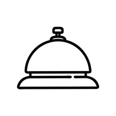 Hotel Bell Vector Illustration