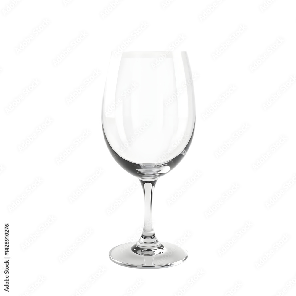 Poster crystal juice glass presentation, elegant glassware. fine dining imagery, premium drinkware. isolate
