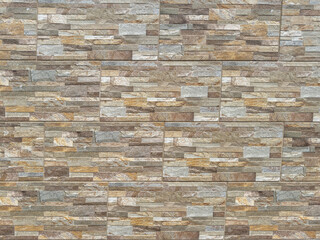 pattern of decorative stone wall surface natural color