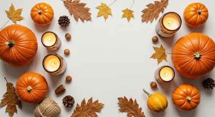 Autumn Fall Season Flatlay Photo