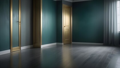 interior modern design room 3d