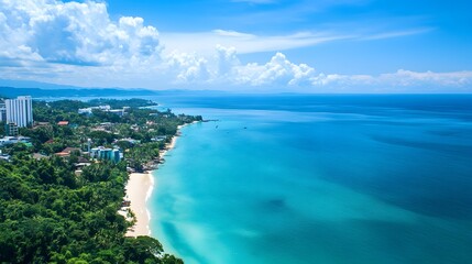 Obraz premium summer sea lanscape