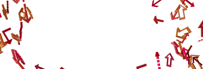 Abstract Blue Arrows Background