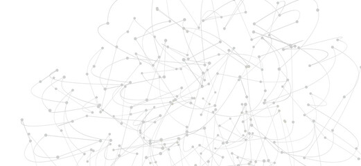 Abstract background with interconnected nodes and lines, representing network, connection, or communication.