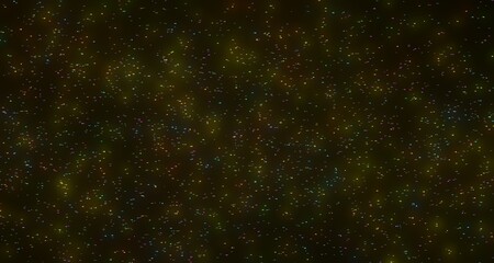 Abstract  Background with Glowing Particles