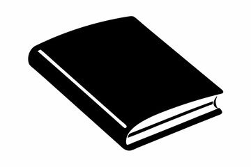 Journal Notebook Silhouette Vector Illustration