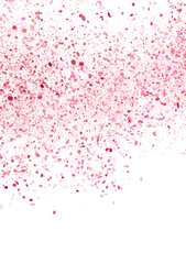 Pink Confetti Sale Background
