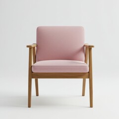 armchair on a white background