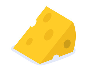 Healthy Food concept: Organic Ingredients, on transparent background, 3d isometric vector illustration