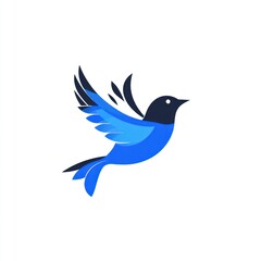 Fototapeta premium Bluebird Flight