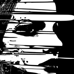 Fototapeta premium Mystical essence of identity reveals contrasts in light and shadow through intricate facial abstraction and artistic expression