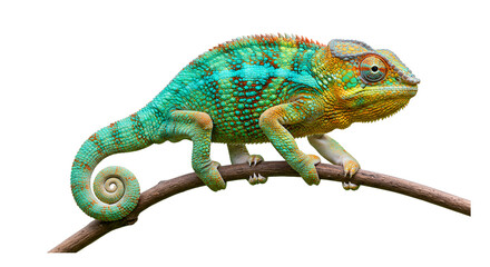 Naklejka premium Iguana isolated on transparent background