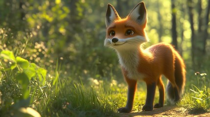 Fototapeta premium Fox