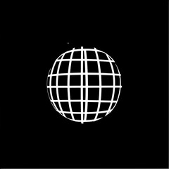 Obraz premium Modern artistic representation of a globe symbolizing global connectivity and digital interaction
