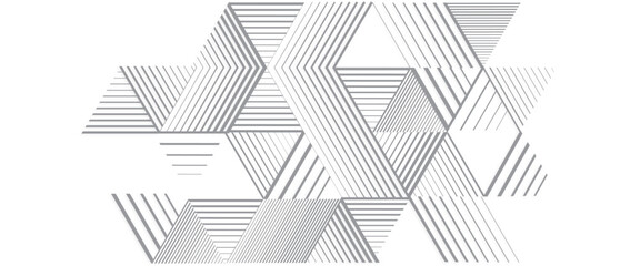 Vector abstract background line design triangles artistic retro style design