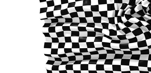 Obraz premium Auto sport grid flag background
