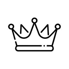 [Crown in green and white] [Simple Linear Interface Icon style] [White Background] [with copy space] Catholic Christmas, words + concept