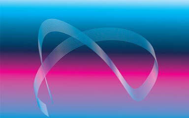 Abstract background with thin flowing lines, creating a sense of fluidity and motion. This vibrant and modern design is perfect for branding, digital art, presentations.
