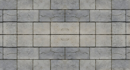 Elegant Paving Stone Surface Texture with Subtle Fractures for Outdoor Designs