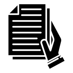 Documentation Glyph Icon