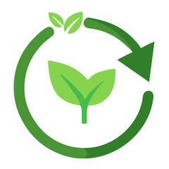 green recycle symbol