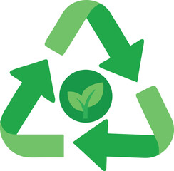 green recycle symbol