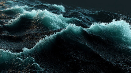 grainy wave film texture design