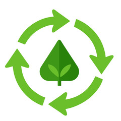 green recycle symbol