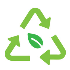green recycle symbol