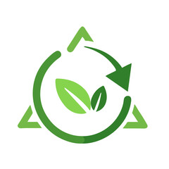 green recycle symbol