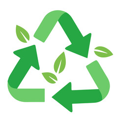 green recycle symbol