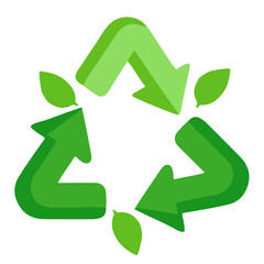 green recycle symbol