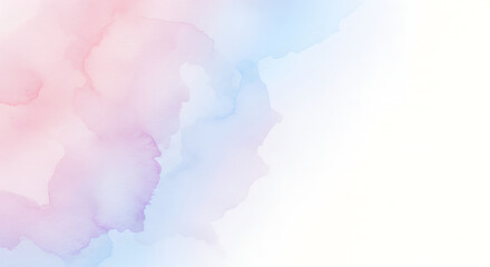Obraz premium Delicate Watercolor Wash With Pastel Tones For Relaxing Designs