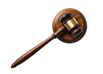 Classic court gavel png wooden gavel png judge mallet png legal tool png transparent background image
