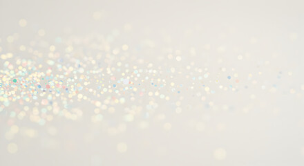 Elegant Backdrop Featuring Shimmering Bokeh Lights Perfect for Wedding and Holiday Designs