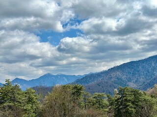 Clouds and Mountains