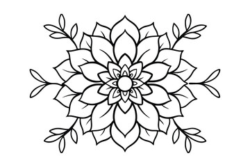 Fototapeta premium Floral Fantasy Seamless Botanical Background