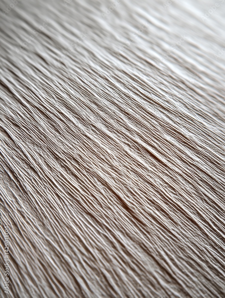 Poster Close-up View of Textured Paper With Embossed Surface Showcasing Intricate Details in Soft Lighting