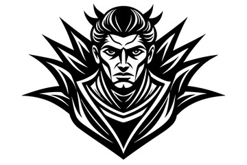 Cute Forest Animal Vector Line Art – Cartoon Clipart, Logo Icon, Funny Animal Illustration on White Background