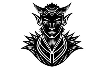 Cute Forest Animal Vector Line Art – Cartoon Clipart, Logo Icon, Funny Animal Illustration on White Background